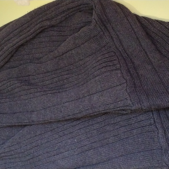 Men's Duplex Designs Large Navy Blue heavy weight sweater - Picture 6 of 7